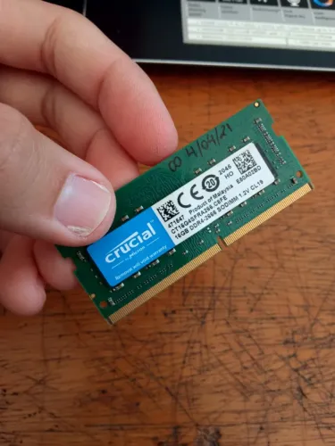 RAM 16gb Crucial 2666mhz notebook 1x16gb