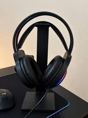 Headset Gamer Mancer Twilight S, Rainbow, Drivers 40mm Preto