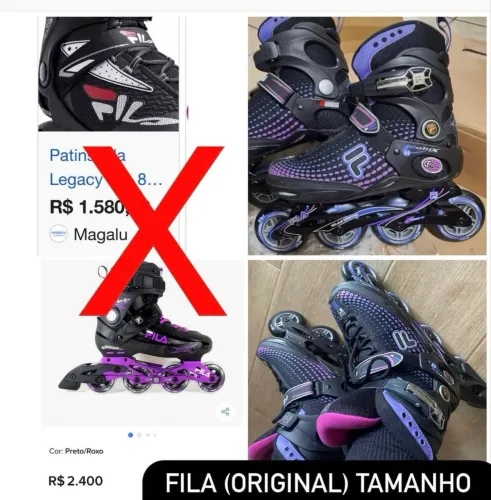 Patins número 36 Filla original