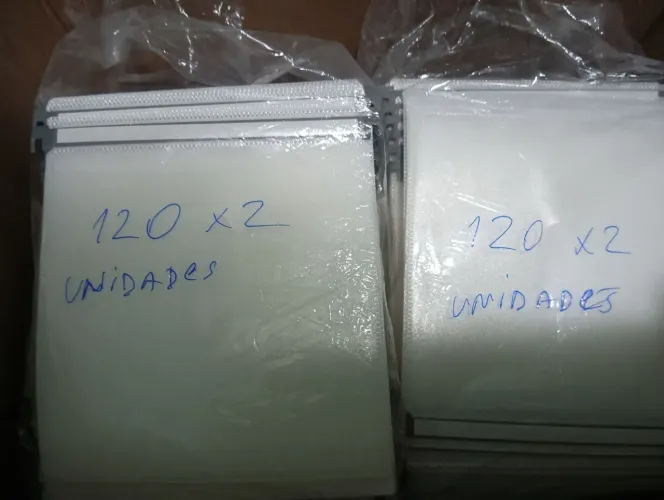 Estojo duplo CD/DVD (500 unidades)