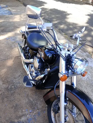 Vende se ou troca-se por moto menor valor Honda Shadow 750 Ano 2010/2010