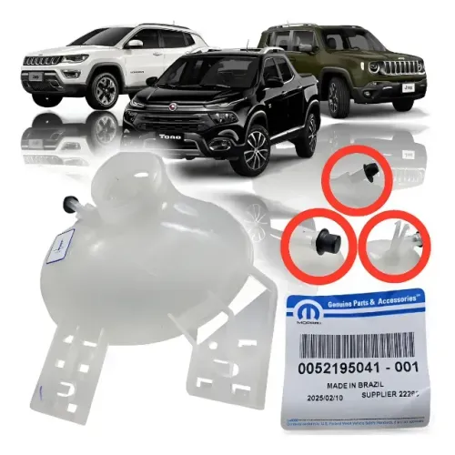 Reservatorio Água Mopar Toro Renegade Compass Original