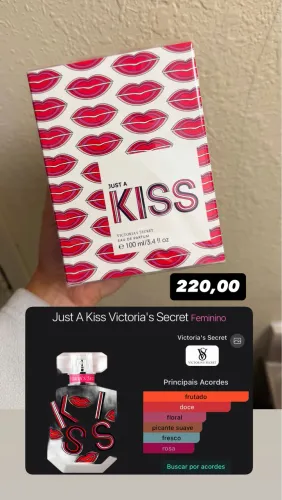 Perfume Just a Kiss 100ml Victorias Secret