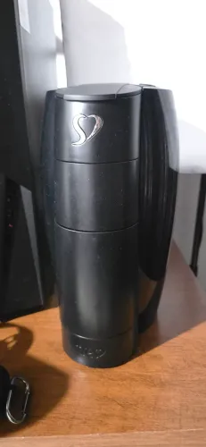 Cafeteira 3 corações nova