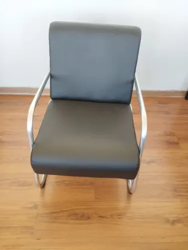 Cadeira, poltrona, recepção, escritório, sala