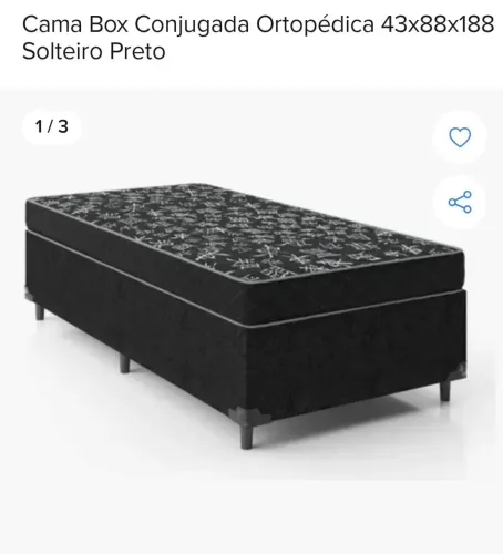 Cama box solteirao
