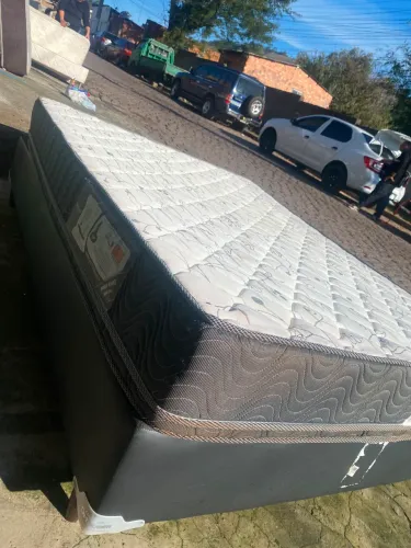 Cama box casal Ortobom