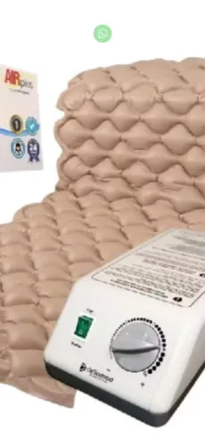 Colchão pneumático e cadeira motorizada