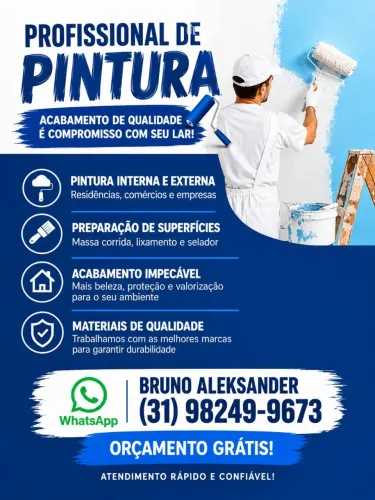 Pintor Residencial em Belo Horizonte | Pintura de Casas e Apartamentos