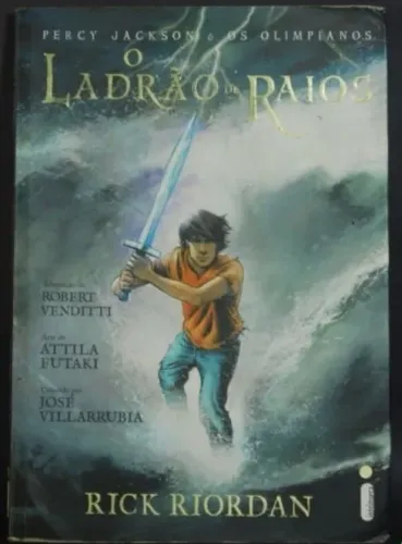 Livro HQ O Ladrão de Raios - Percy Jackson (Graphic Novel)