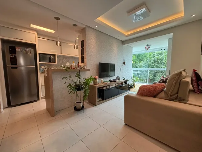 Apartamento 2 Quartos com 1 Suíte e 71m² - Praia Comprida - BRN