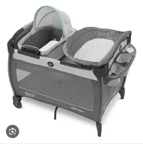 Berço Graco Pack?n Play completo com mini berço e trocador