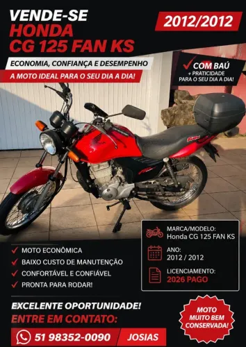 Honda Fan KS 125cc 2012