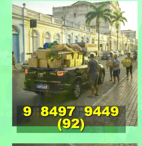 FRETE EM ALVORADA REDENÇÃO PLANALTO PONTA NEGRA LIGOU CHEGOU (92) 9 8497[9449]