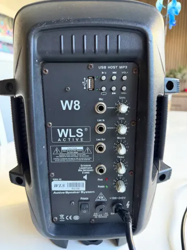 Caixa de som amplificada WLS