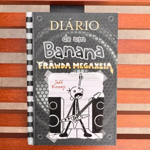 Livro Diário De Um Banana Vol. 17: Frawda Megaxeia - Usado (Estado Impecável)