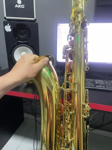 SAX TENOR EAGLE 503 SEMI NOVO VAI COM BOQUILHA EVERTON STUDIO8