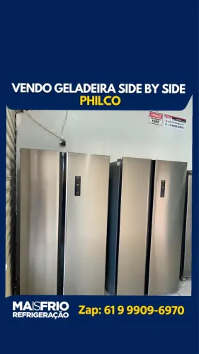 Geladeira Philco side by