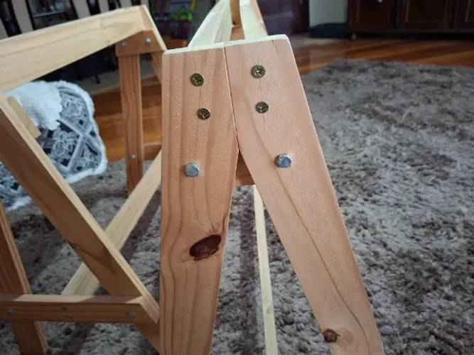 Conjunto com 2 Cavaletes para Móveis | Altura: 75 cm