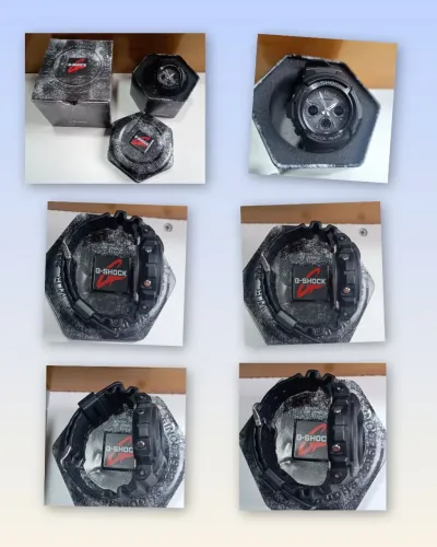 Relógio Casio G Shock AWG-M100B Solar, Multiband 6