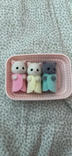 Sylvanian Families Trigêmeos Gatinhos Persa