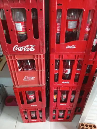 Engradados de bebidas