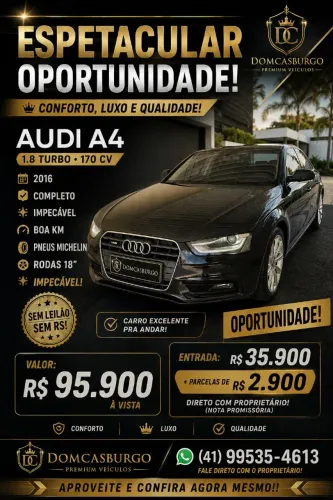 Audi A4 1.8 Tip./ Multitronic Turbo 2016