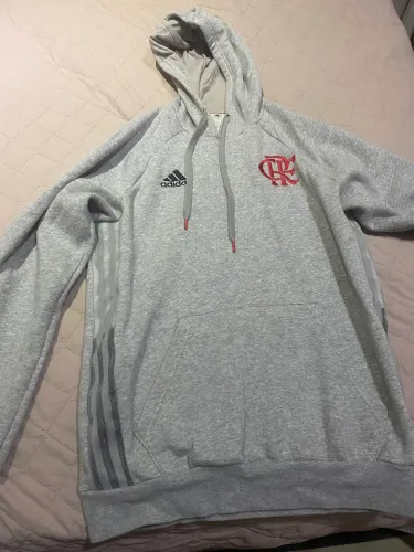 Casaco do Flamengo original adidas com capuz
