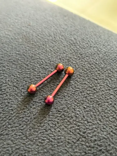 Piercings titânio