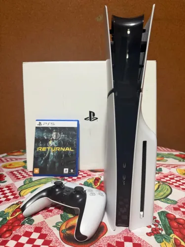 Ps5 slim com Disco 1Tb seminovo