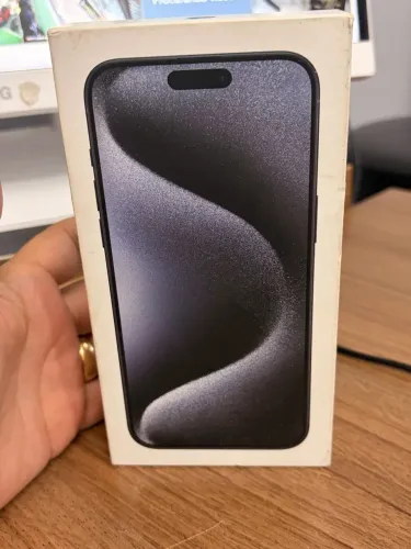 Caixa vazia iPhone 15 pro max 
