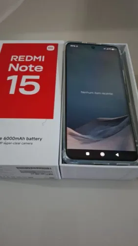 Redmi note 15 na caixa retirar 900