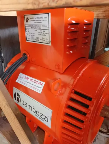 Gerador Alternador Bambozzi 25Kva