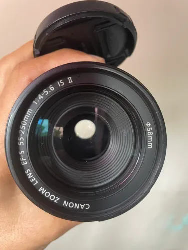 Lente canon 55 250