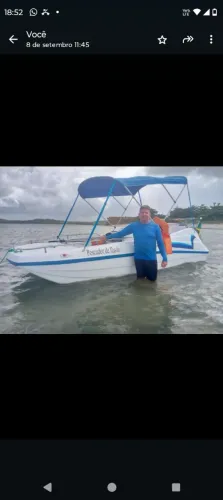 Lancha sport fish 14 pés 