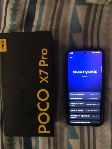 POCO X7 PRO USADO IMPECÁVEL