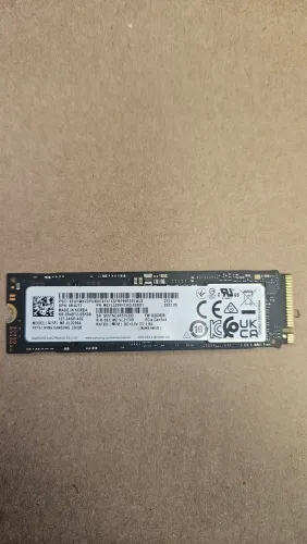 SSD NVMe Samsung 256Gb PCIe Gen 3x4