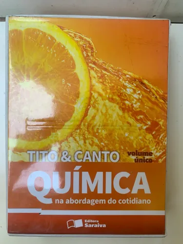 Coleção de livros química volume único Tito e canto