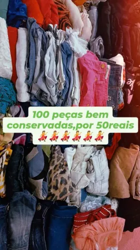 Lote de roupas 