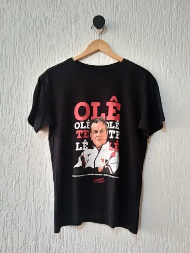 camiseta reserva telê santana dragoes da real preta tam p relíquia