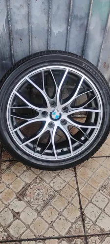 Jogo 4 rodas com pneus aro 18 BMW