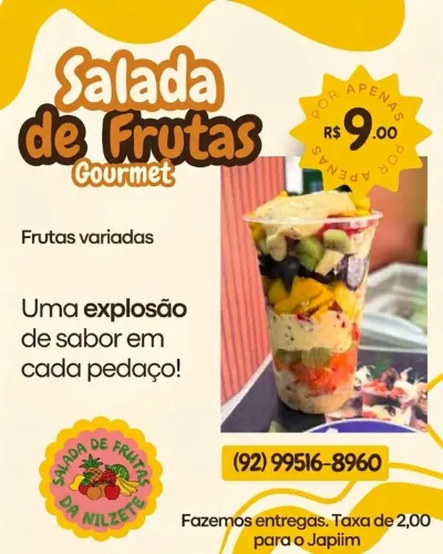 BOLO FATIA/COMPLETO E SALADA DE FRUTAS