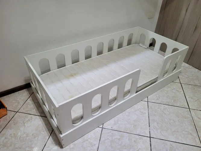 CAMA INFANTIL MONTESSORIANA MDF MARCA MOVEIS DI CASA