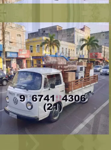 Frete urgente! Aproveite e faça sua mudança com segurança e rapidez!