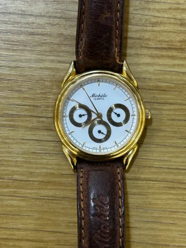 Relógio Vintage Michèle - Quartz Multifunção