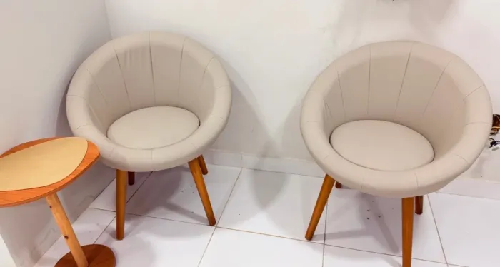 Poltronas de couro