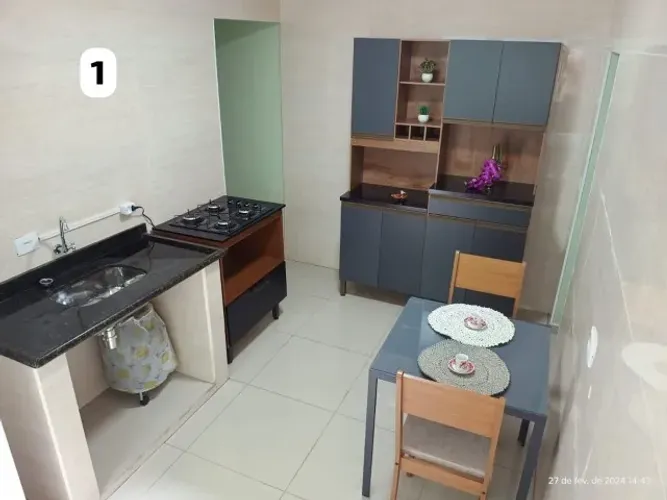 Kitnet mobiliada Itapeva/SP. Tudo incluso. R$ 1.090,00