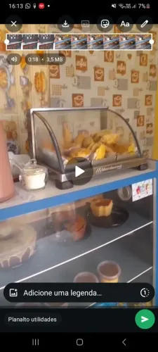 Estufa de salgados