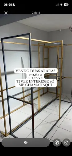 MANEQUINS E ARARAS 