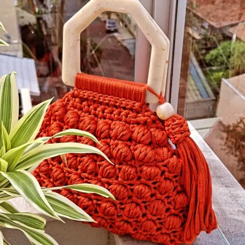 Bolsa de crochê